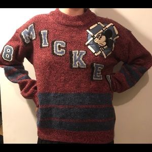 Vintage Mickey Mouse wool sweater